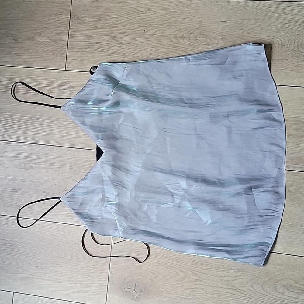 RAG&BONE Metallic Silver Camisole size 4